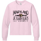 MD Jr. Black Bears Youth 6-Ounce Heavyweight Long Sleeve Tee