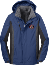 Palmyra Black Knights Colorblock 3-in-1 Jacket