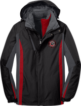 Palmyra Black Knights Colorblock 3-in-1 Jacket