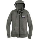 Lady Badgers New Era Ladies French Terry Full-Zip Hoodie
