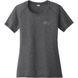 Jersey City Capitals Ladies PosiCharge Tri-Blend Wicking Scoop Neck Raglan Tee