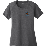 Hazel Park Bears Ladies PosiCharge Tri-Blend Wicking Scoop Neck Raglan Tee