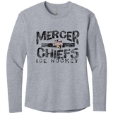 Mercer Chiefs Women's Cotton Relaxed Long Sleeve Tee